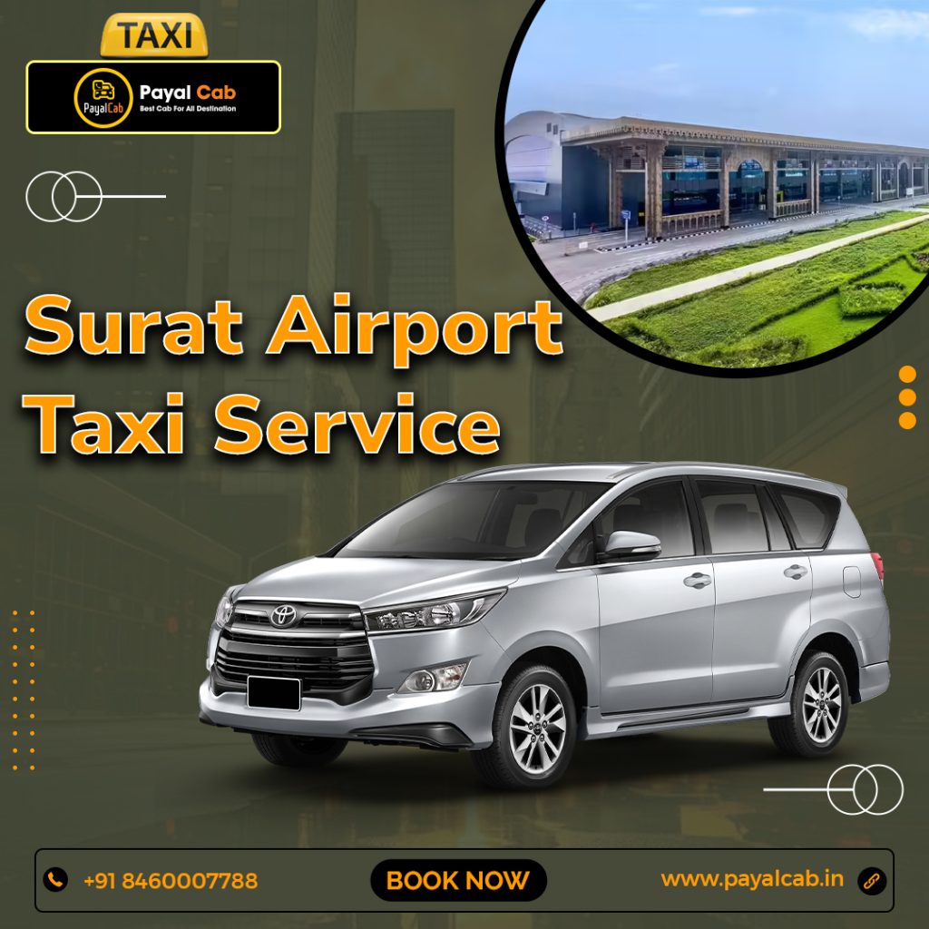 Taxi Service in Surat Contact Number | Book Cabs 24/7 with PayalCab.in