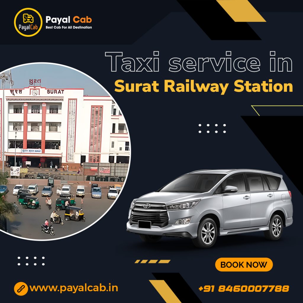 Taxi Service in Surat Contact Number | Book Cabs 24/7 with PayalCab.in