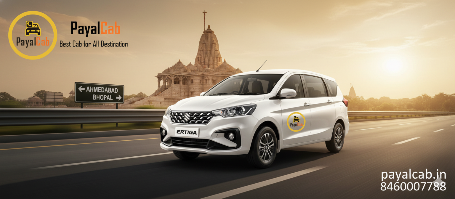 Ahmedabad to Bhopal Road Trip – Distance, Time and Useful Travel Information Payal Cab
