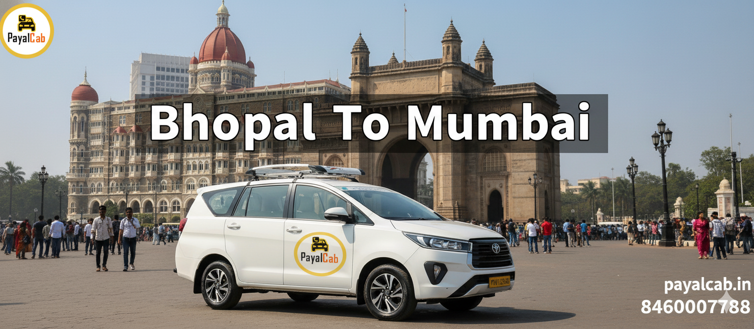 How much is a taxi from Bhopal to Mumbai? Payal Cab