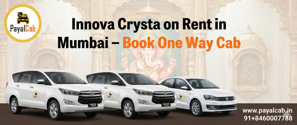 Innova Crysta on Rent in Mumbai – Book One Way Cab