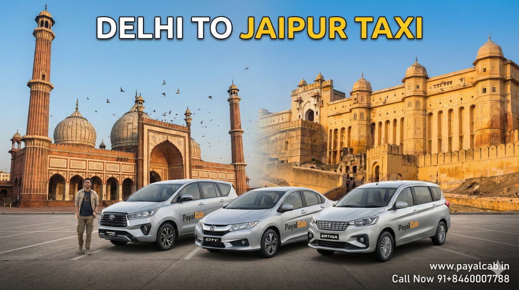 Delhi to Jaipur Taxi Road Trip – Best Route, Distance, and Other Travel Tips