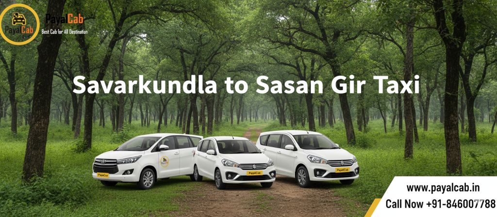 Savarkundla to Sasan Gir distance by Road – Time and Useful Travel Information Payal Cab